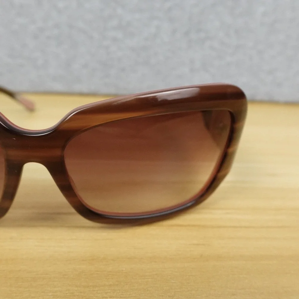 Oliver Peoples Athena Sunglasses 62-16-115 Brown Pink Gradient Lenses Japan